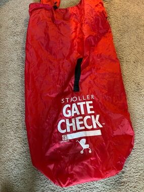 Stroller Gate Check Red Travel Bag